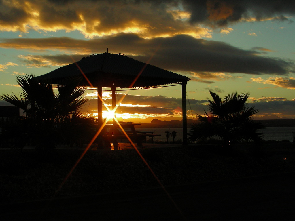 Campbell Cove RV Resort Sunset